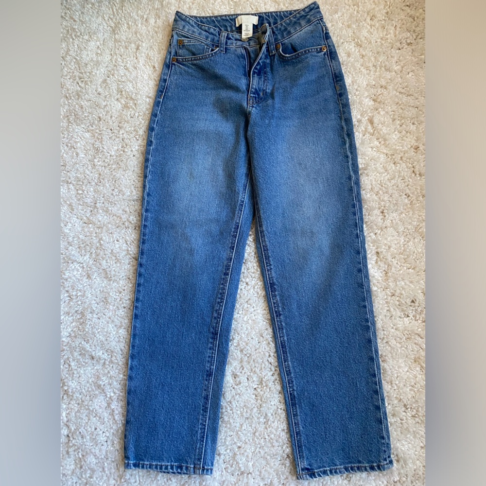 H&M High-Rise Blue Women's Jeans sz 2